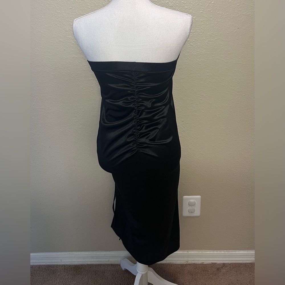 Drawstring black skirt - Picture 6 of 8